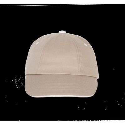 Gorra sarga de algodón Beige / White