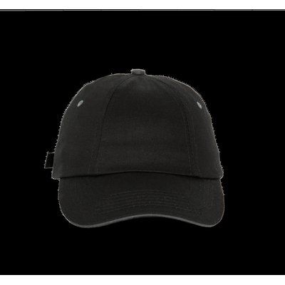 Gorra sarga de algodón Black / Dark Grey