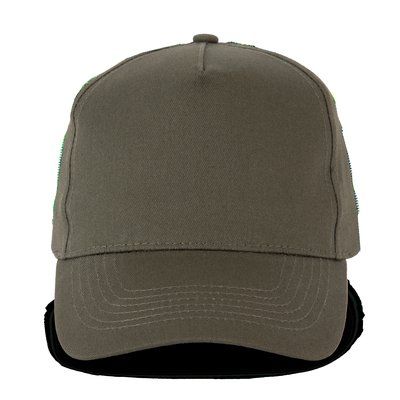 Gorra sarga visera precurvada Dark Khaki