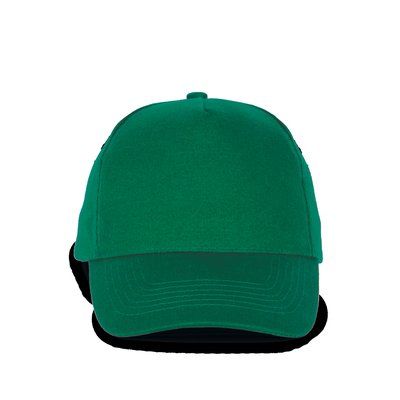 Gorra sarga visera precurvada Kelly Green