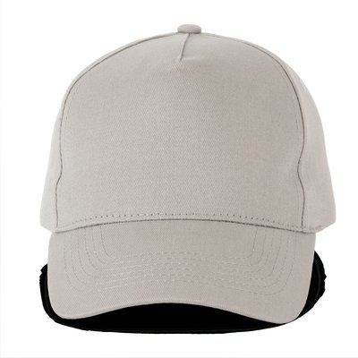 Gorra sarga visera precurvada Light Grey