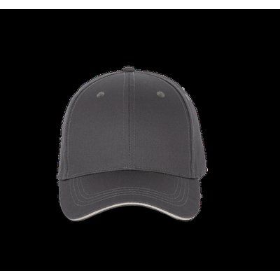 Gorra sencilla de algodón Dark Grey / Light Grey