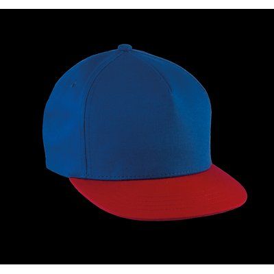 Gorra snapback infantil Royal Blue / Red