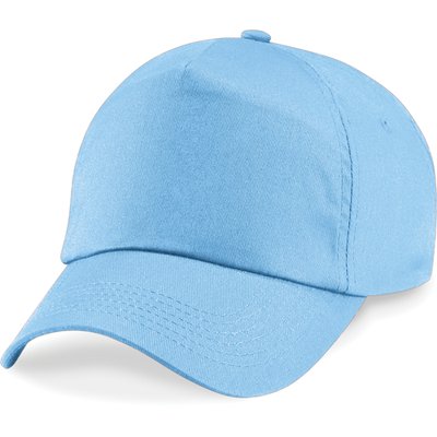 Gorra tejido grueso de algodón Sky Blue