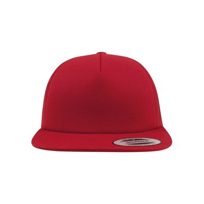 Gorra trucker acolchada Rojo