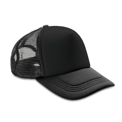 Gorra Trucker Ajustable con Rejilla Black / Black