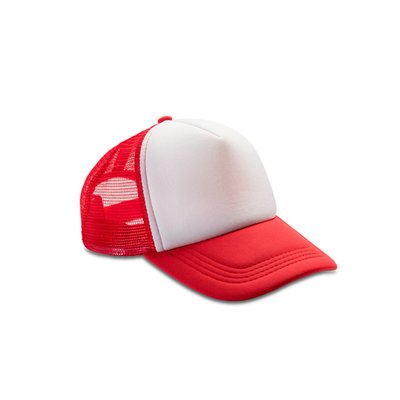 Gorra Trucker Ajustable con Rejilla Red / White