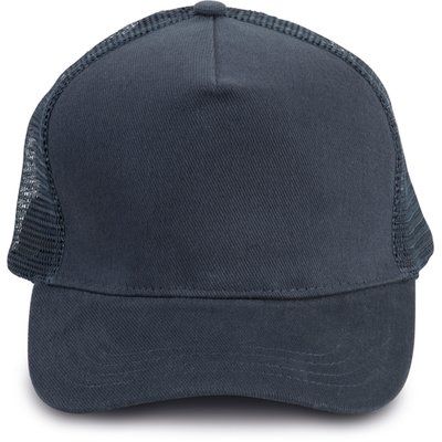 Gorra trucker algodón grueso Navy