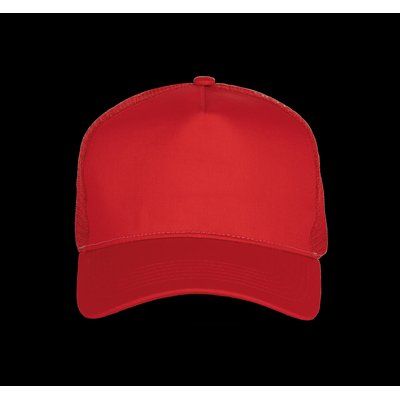 Gorra trucker algodon Red