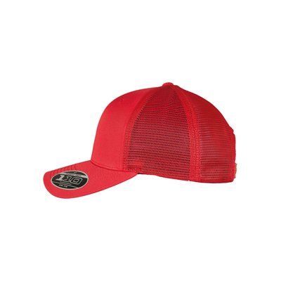 Gorra trucker bicolor ajustable Red