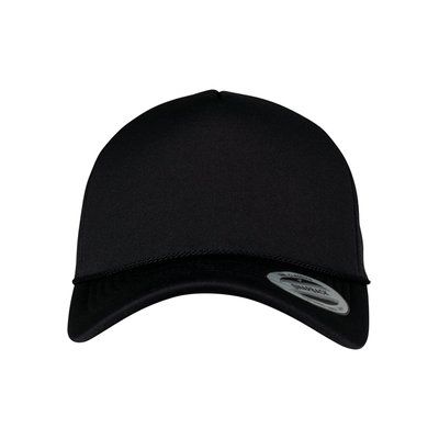 Gorra trucker con cierre snapback Black