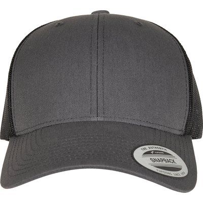 Gorra trucker retro bicolor CHARCOAL / BLACK