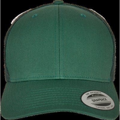 Gorra trucker retro con rejilla Evergreen