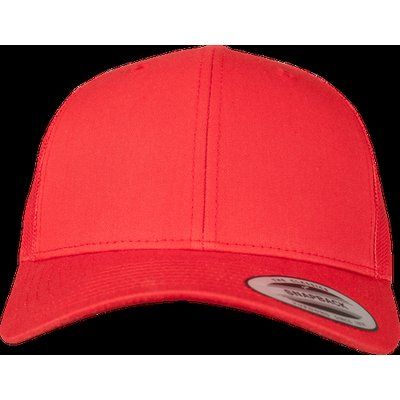 Gorra trucker retro con rejilla Red