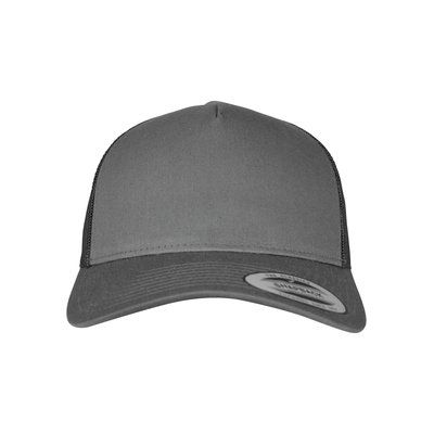 Gorra trucker retro snapback Charcoal