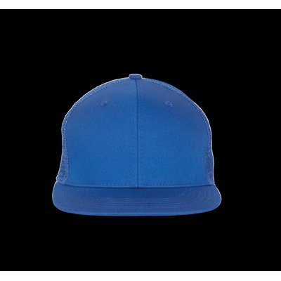 Gorra trucker visera plana Azul