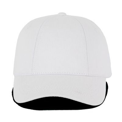 Gorra con velcro White