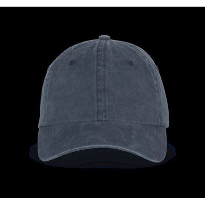 Gorra vintage de algodón orgánico Washed Navy Blue