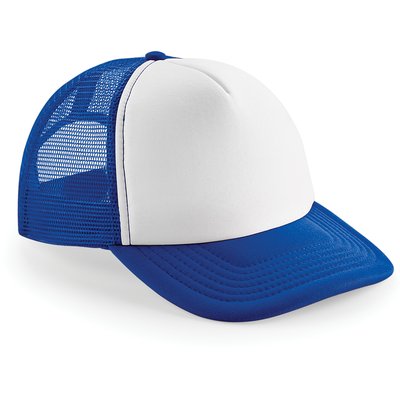 Gorra vintage poliéster Azul / Blanco