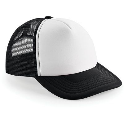 Gorra vintage poliéster Black / White