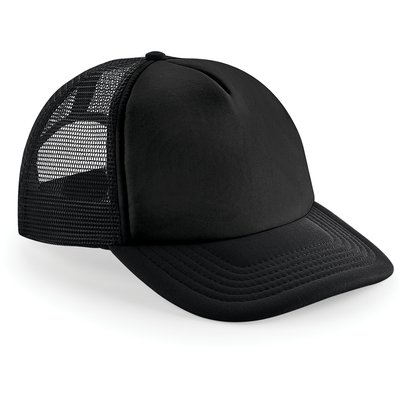 Gorra vintage poliéster Negro