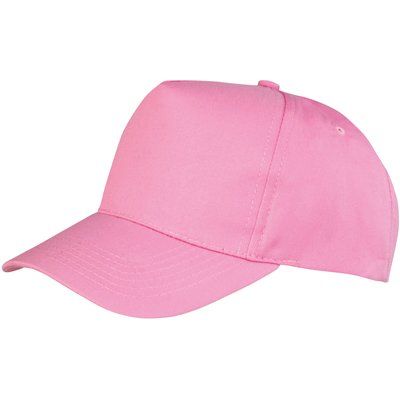 Gorra con visera curva Pink