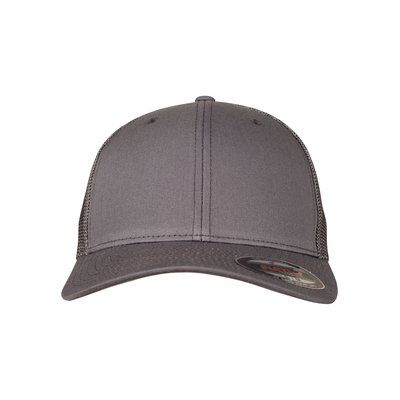 Gorra con visera curva y rejilla trasera DARK GREY L/XL