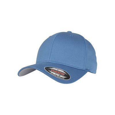 Gorra con visera interior plateada Azul XXL