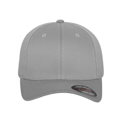 Gorra con visera interior plateada Gris S/M