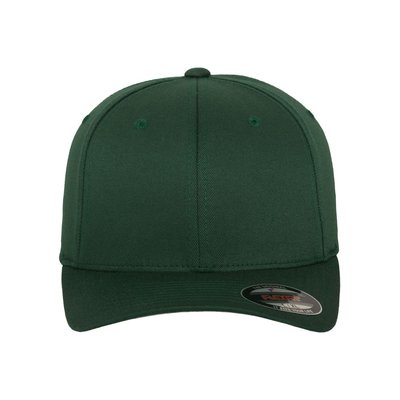 Gorra con visera interior plateada Verde S/M