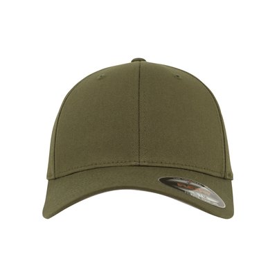 Gorra con visera interior plateada Verde S/M