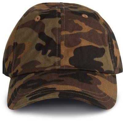 Gorra Visera de perfil bajo Brown Camouflage