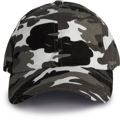 Gorra Visera de perfil bajo Grey Camouflage