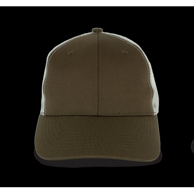 Gorra visera perfil medio Gris / Verde