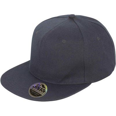 Gorra con visera plana Black