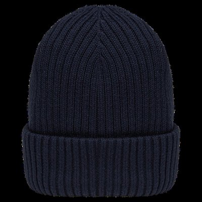 Gorro algodón orgánico unisex Navy Blue