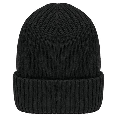 Gorro algodón orgánico unisex Negro