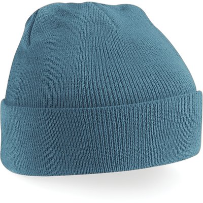 Gorro borde vuelto Airforce Blue