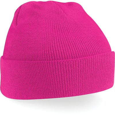 Gorro borde vuelto Fuchsia