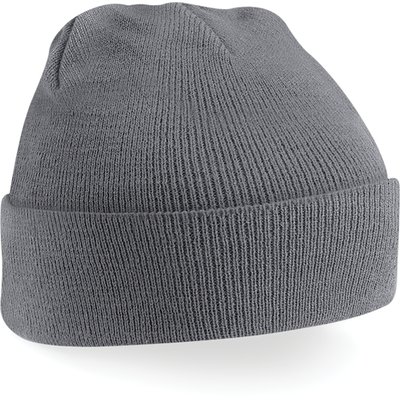 Gorro borde vuelto Graphite Grey