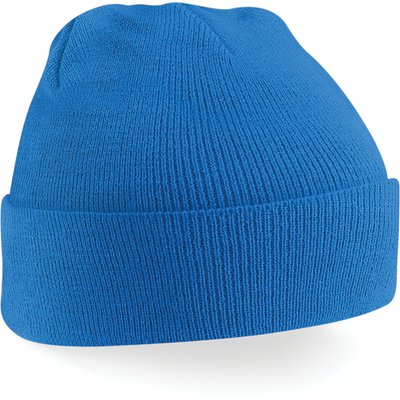 Gorro borde vuelto Sapphire Blue