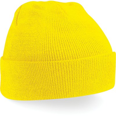 Gorro borde vuelto Yellow