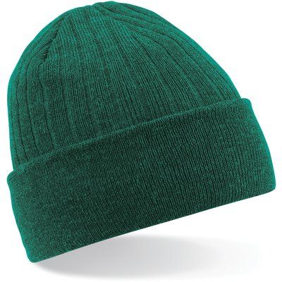 Gorro de doble capa Bottle Green