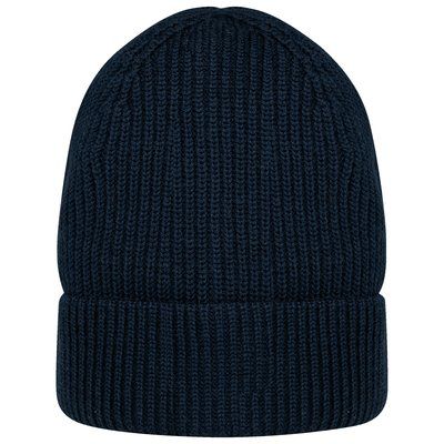 Gorro de lana merina unisex Navy Blue