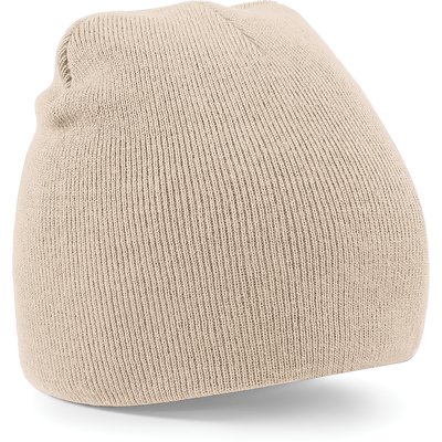 Gorro original de tacto suave Beige