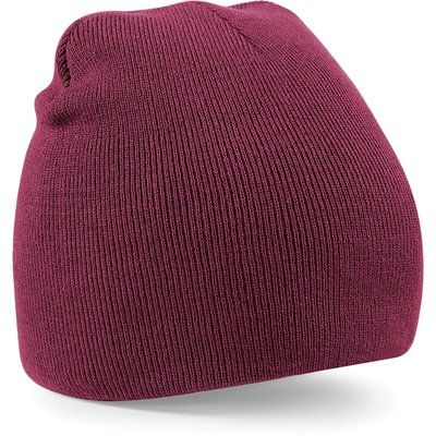 Gorro original de tacto suave Burgundy