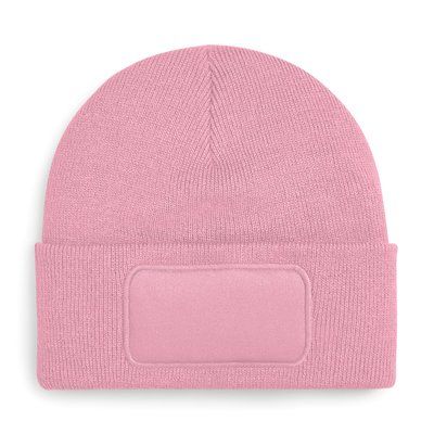 Gorro con parche frontal Dusty Pink