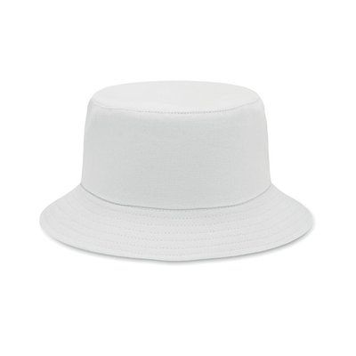 Gorro Playa Algodón Talla Única Ø15cm Blanco