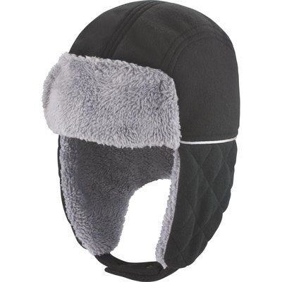 Gorro Polar 4 Paneles Black S/M