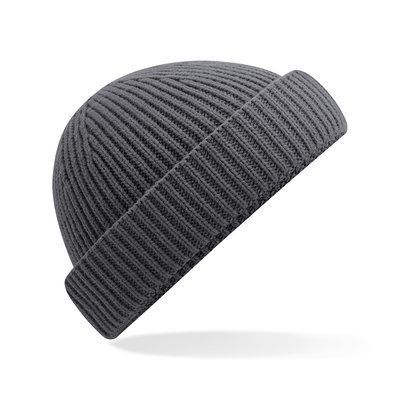 Gorro punto acanalado Gris